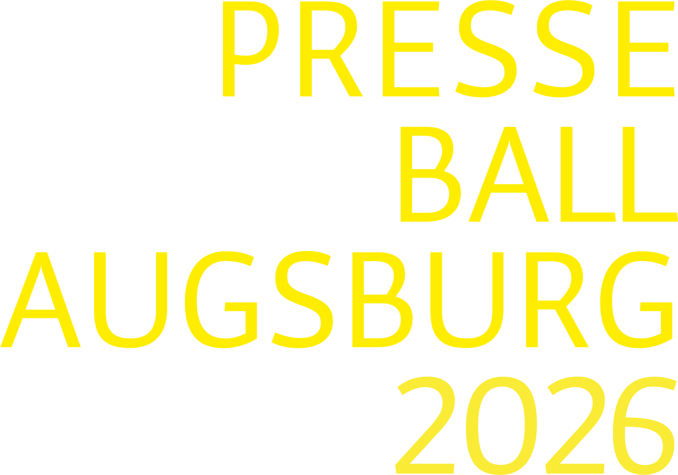 Logo Presseball Augsburg 2026